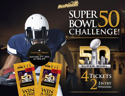 BetPhoenix Super Bowl 50 Challenge